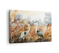 Cuadro sobre Lienzo 70x50cm Moderno Horizontal Naturaleza Paisajes - 5077