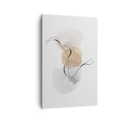 Cuadros Decoracion Salon Abstracto Minimalista Acuarela Lienzos decorativos 80x120cm Cuadro Sobre Lienzo Moderno Vertical Dormitorio Cuadros Pared Imágenes Wall Art Prints Decor Grande PA80x120-4827