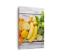 Cuadro Sobre Lienzo 80x120cm Cuadros Comida vegetales comer fresco Wall Art