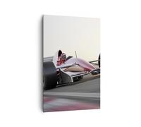 Cuadro Sobre Lienzo 80x120cm Cuadros Fórmula 1 carrera pista velocidad Wall Art