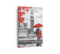 Cuadro Sobre Lienzo 80x120cm Cuadros Londres arquitectura ben grande Wall Art