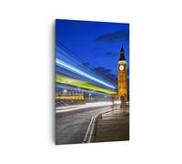 Cuadro Sobre Lienzo 80x120cm Cuadros Londres edificio del parlamento Big Ben Art