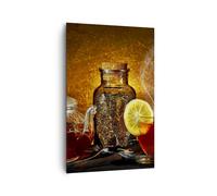 Cuadro Sobre Lienzo 80x120cm Cuadros Pared Asia té sabor salud Wall Art Prints