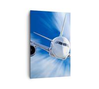 Cuadro Sobre Lienzo 80x120cm Cuadros Pared Aviación aviones vuelo Wall Art