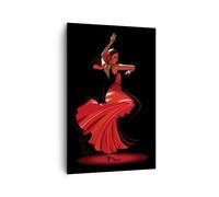 Cuadro Sobre Lienzo 80x120cm Cuadros Pared bailar bailarina Wall Art Prints