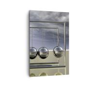 Cuadro Sobre Lienzo 80x120cm Cuadros Pared Cromo balas Ciencia Wall Art Prints