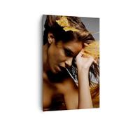 Cuadro Sobre Lienzo 80x120cm Cuadros Pared Mujer Pose bailando Wall Art Prints