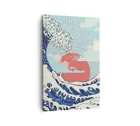 Cuadro Sobre Lienzo 80x120cm Cuadros Pared Rojo moderno tal vez Wall Art Prints