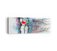 Cuadro Sobre Lienzo 90x30cm Cuadros Astronauta universo astronomía explorador