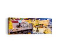 Cuadro Sobre Lienzo 90x30cm Cuadros Croacia Dubrovnik casco antiguo fortaleza