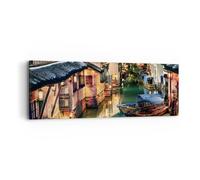 Cuadro Sobre Lienzo 90x30cm Cuadros Pared chino ciudad noche Wall Art Prints