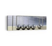 Cuadro Sobre Lienzo 90x30cm Cuadros Pared Cromo balas Ciencia Wall Art Prints