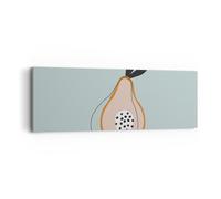 Cuadro Sobre Lienzo 90x30cm Cuadros Pared Pera Imagen Juventud Wall Art Prints