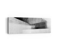 Cuadro Sobre Lienzo 90x30cm Cuadros Pared Tridimensional Ilusión Óptica Wall Art