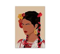 Cuadro Sobre Lienzo Ilustración Abstracta De Danza De Mujer Española, Arte De Pared, Pintura En Lienzo, Carteles Nórdicos(Re,50x70cm)