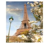 Cuadro Sobre Lienzo Lienzo Con Paisaje De Viaje De La Torre Eiffel De París, Arte De Pared, Póster Francés, Impresiones Para Sala De Estar, Decoración Del Hogar(yo,40x60cm)