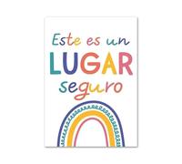 Cuadro Sobre Lienzo Póster Con Impresiones Para Habitación De Trabajador Social Con Mentalidad De Crecimiento Terapia De Consejero Pintura En Lienzo Arte De Pared Decoración(H,20x30cm)