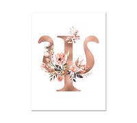 Cuadro sobre Lienzo Psicología Imprime Cartel Pared Floral Arte Médico Lienzo Pintura Psiquiatra Consultorio Médico Salón Dormitorio Cocina Decoración del Hogar