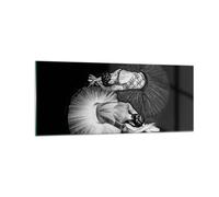 Cuadro Sobre Vidrio 100x40cm Cuadros Pared Bailarinas Ballet Danza Wall Art