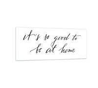 Cuadro Sobre Vidrio 100x40cm Cuadros Pared Lema Suerte Casa Wall Art Prints