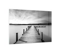 Cuadro Sobre Vidrio 100x70cm Cuadros Pared Puente Paz Agua Wall Art Prints Decor