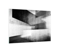 Cuadro Sobre Vidrio 100x70cm Cuadros Pared Tridimensional Ilusión Óptica Art