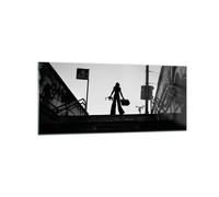 Cuadro Sobre Vidrio 120x50cm Cuadros Pared Sombra Fotografía Escaleras Wall Art