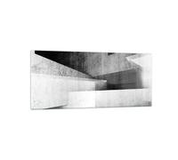 Cuadro Sobre Vidrio 120x50cm Cuadros Pared Tridimensional Ilusión Óptica Art