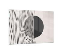 Cuadro Sobre Vidrio 120x80cm Cuadros Pared Figuras Formas Geometría Wall Art