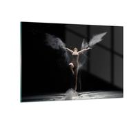 Cuadro Sobre Vidrio 120x80cm Cuadros Pared Fotografía Danza Alas Wall Art Prints