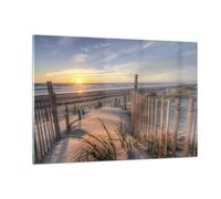 Cuadro Sobre Vidrio 120x80cm Cuadros Pared Oeste El Sol Duna Wall Art Prints