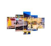 Cuadro Sobre Vidrio 125x70cm Cuadros Croacia Dubrovnik casco antiguo fortaleza