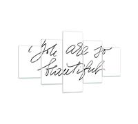 Cuadro Sobre Vidrio 125x70cm Cuadros Pared Eres Tan Hermosa Wall Art Prints