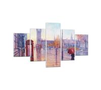 Cuadro Sobre Vidrio 125x70cm Cuadros Pared grande ben paraguas Wall Art Prints