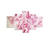 Cuadro Sobre Vidrio 125x70cm Cuadros Pared Paeonia Un ramo Flores Wall Art