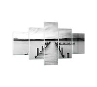 Cuadro Sobre Vidrio 125x70cm Cuadros Pared Puente Paz Agua Wall Art Prints Decor