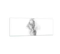 Cuadro Sobre Vidrio 140x50cm Cuadros Pared Mujer Cuerpo Pieza Wall Art Prints