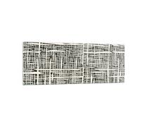 Cuadro Sobre Vidrio 140x50cm Cuadros Pared Textura Patrón Pieza Wall Art Prints