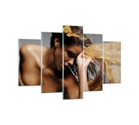 Cuadro Sobre Vidrio 150x100cm Cuadros Pared Mujer Pose bailando Wall Art Prints