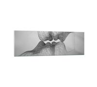 Cuadro Sobre Vidrio 160x50cm Cuadros Pared Beso Amor Pareja Wall Art Prints