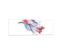 Cuadro Sobre Vidrio 160x50cm Cuadros Pared Camachuelo En Rama Wall Art Prints