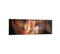 Cuadro Sobre Vidrio 160x50cm Cuadros Pared Gráficos concepto abstracción Art