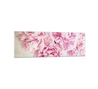 Cuadro Sobre Vidrio 160x50cm Cuadros Pared Paeonia Un ramo Flores Wall Art