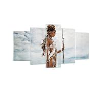 Cuadro Sobre Vidrio 160x85cm Cuadros Pared Ardiente Hombre Mujer Wall Art Prints