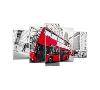 Cuadro Sobre Vidrio 160x85cm Cuadros Pared Bus Londres viaje turismo Wall Art