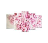 Cuadro Sobre Vidrio 160x85cm Cuadros Pared Paeonia Un ramo Flores Wall Art