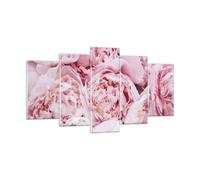 Cuadro Sobre Vidrio 160x85cm Cuadros Pared Ramo Flores Rosa Wall Art Prints