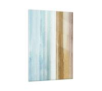 Cuadro Sobre Vidrio 80x120cm Cuadros Pared Abstracción Cinturones Oro Wall Art