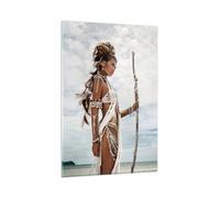 Cuadro Sobre Vidrio 80x120cm Cuadros Pared Ardiente Hombre Mujer Wall Art Prints