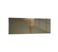 Cuadro Sobre Vidrio 90x30cm Cuadros Pared Bailarina Figura Bailando Wall Art